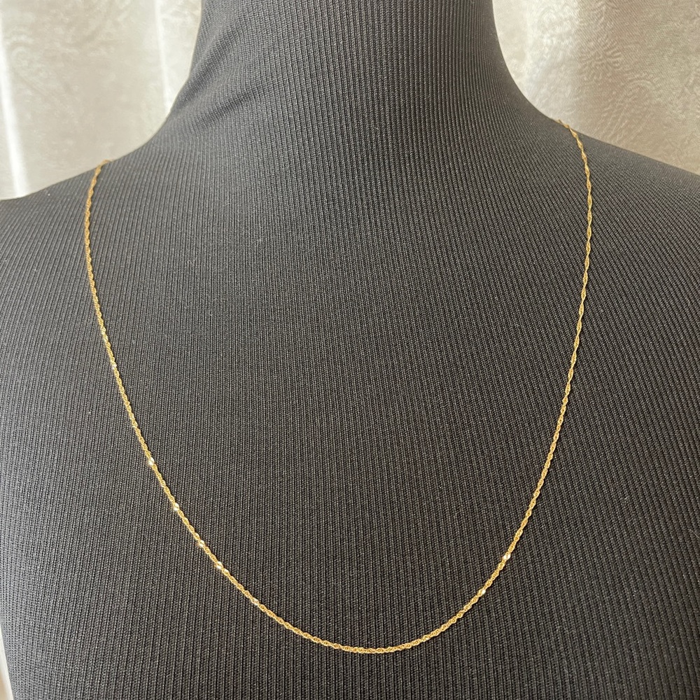 30” 10k Singapore style chain